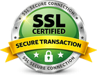 SSL secured - secure transaction